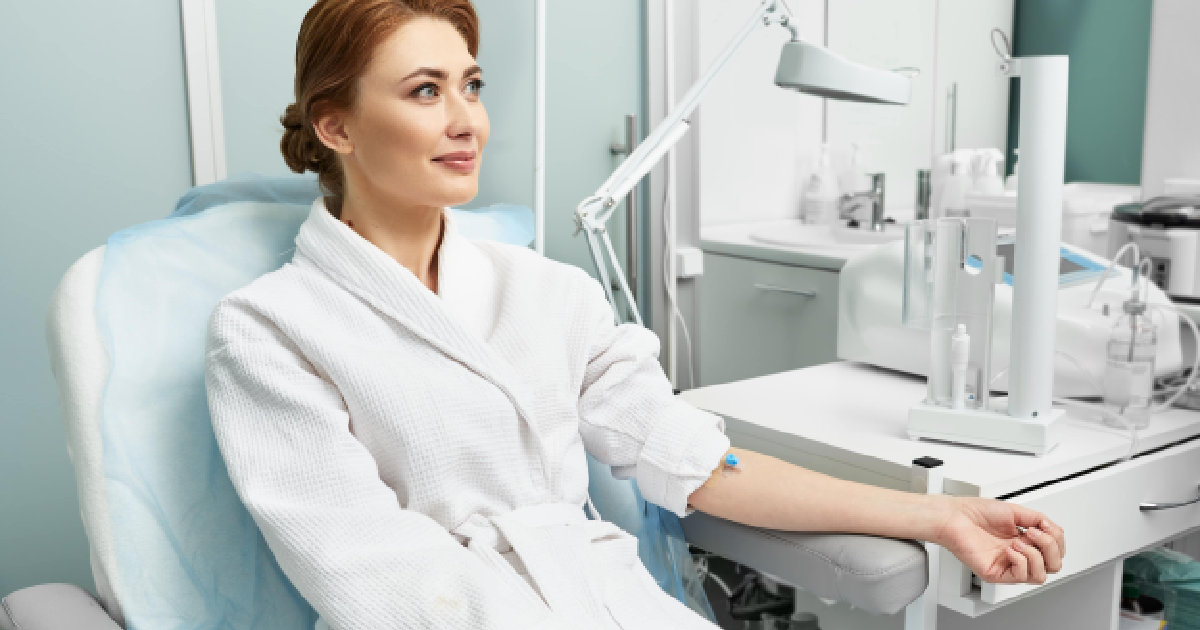 Women getting Ozone Therapy in St. Kitts, promoting immune support and overall health benefits